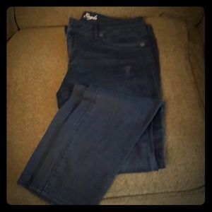 American eagle size 8 black skinny jeans